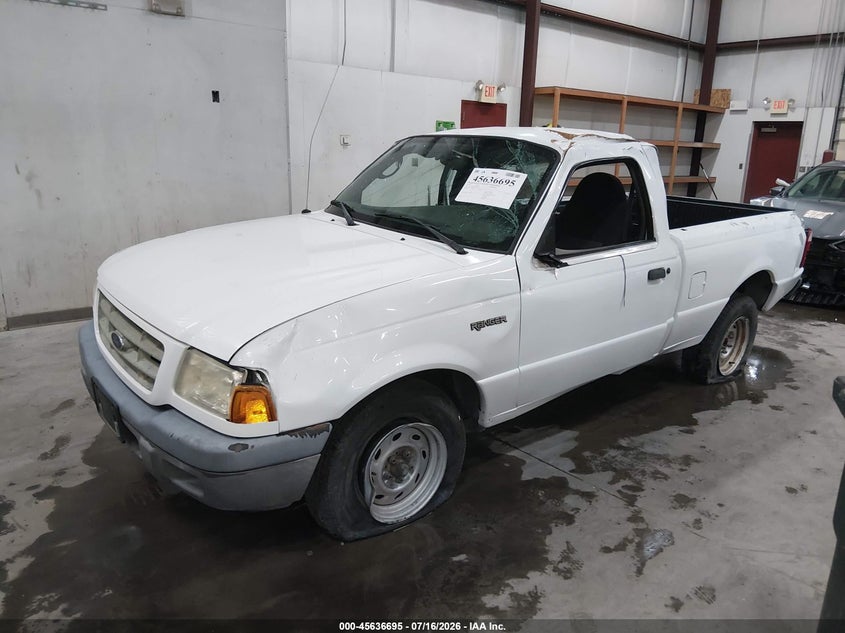 2003 Ford Ranger, Rollover, IAAI, VIN 1FTYR10D83PA40677 — photo 2