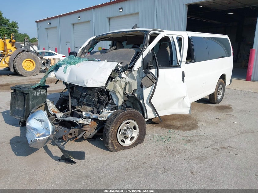Vin: 1gazgpfg2j1282257, lot: 46135199, chevrolet express 3500 lt 20182