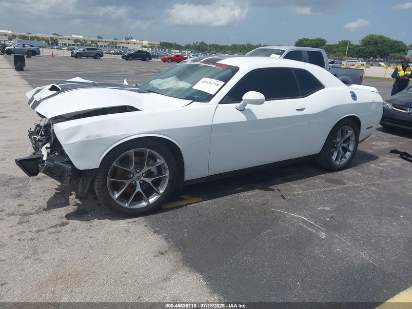 2022 Dodge Challenger Gt VIN: 2C3CDZJG8NH136899 Lot: 45636718