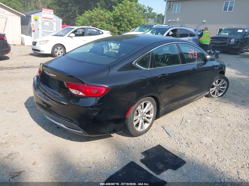 2015 Chrysler 200 Limited VIN: 1C3CCCAB9FN669468 Lot: 45636719