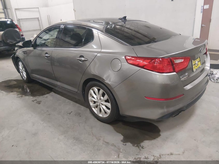 Vin: 5xxgn4a73eg301502, lot: 46135224, kia optima ex 20143