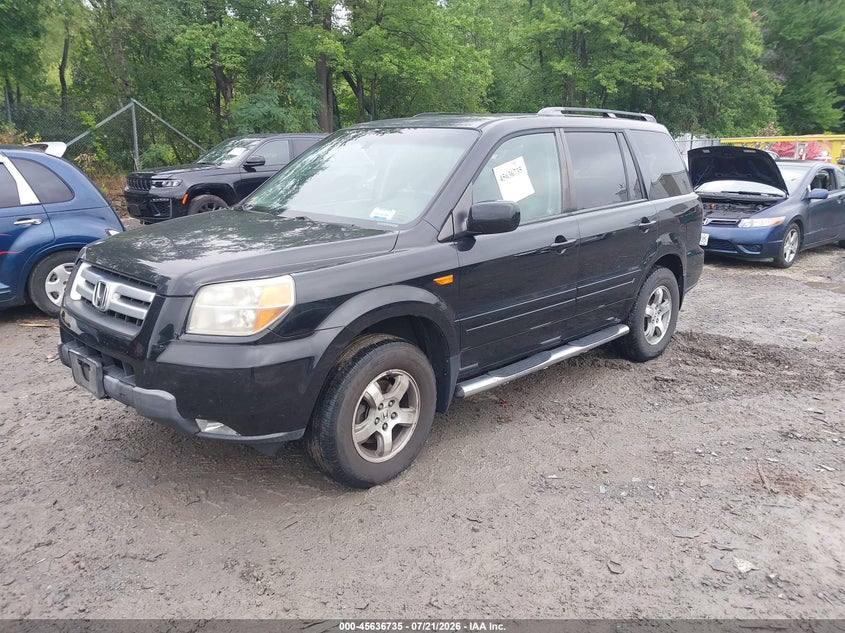 2008 Honda Pilot Se VIN: 5FNYF18378B026047 Lot: 45636735