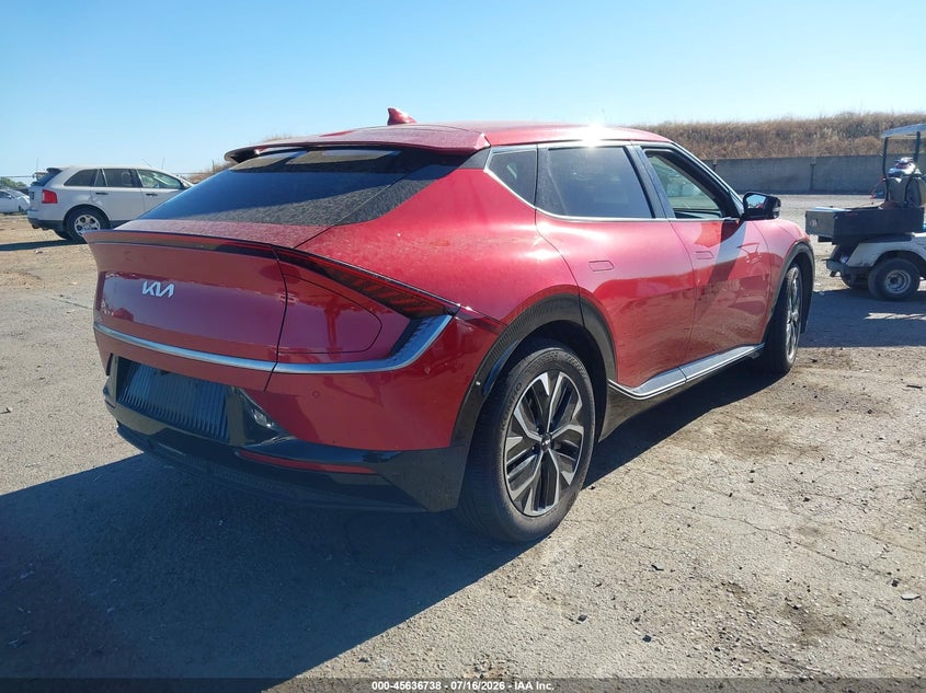 Vin: kndc3dlc5r5186538, lot: 46135239, kia ev6 wind 20244