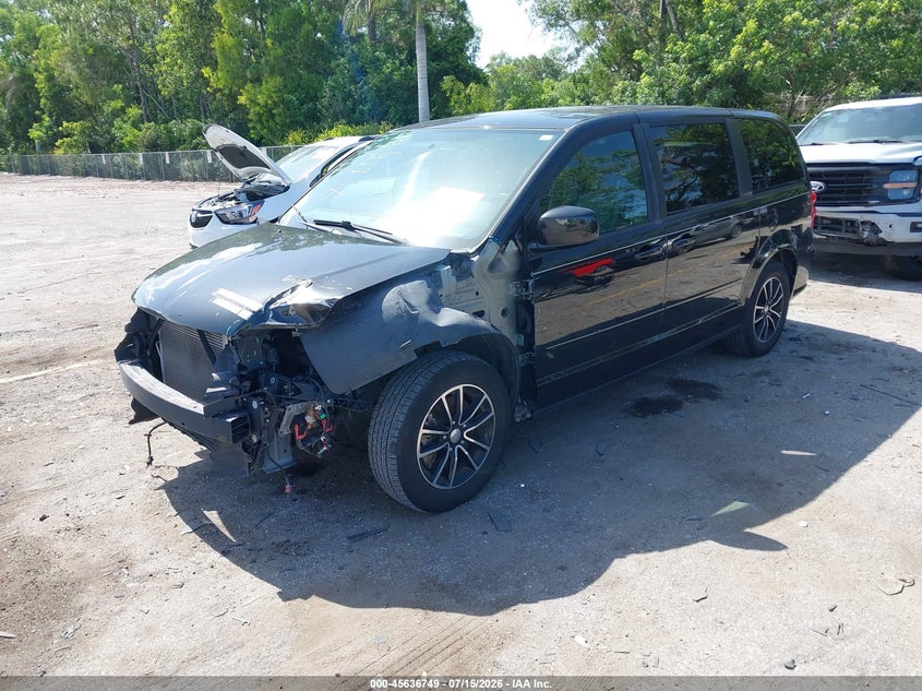 Vin: 2c4rdgeg4hr691321, lot: 46135250, dodge grand caravan gt 20172