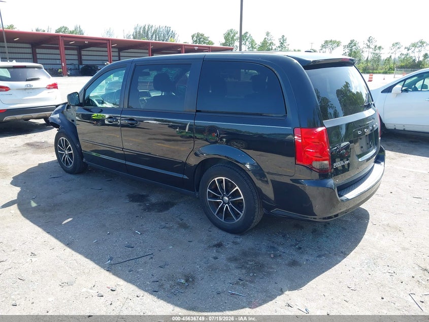 Vin: 2c4rdgeg4hr691321, lot: 46135250, dodge grand caravan gt 20173