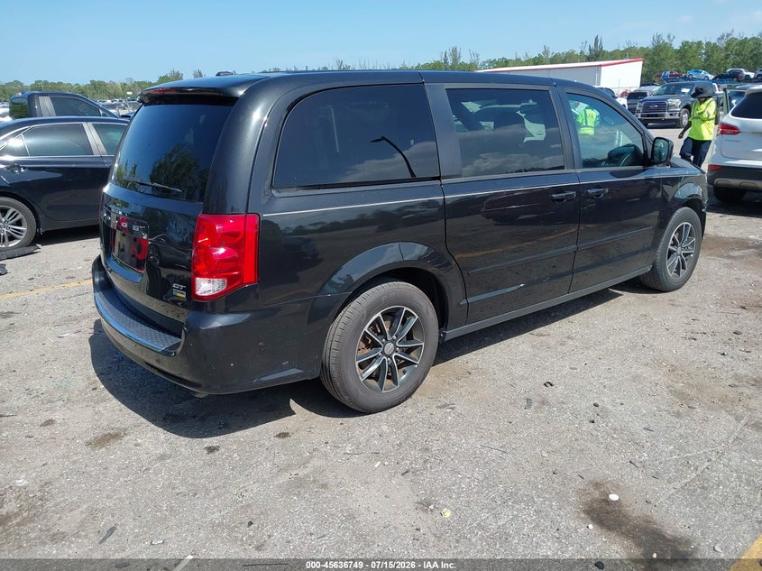 Vin: 2c4rdgeg4hr691321, lot: 46135250, dodge grand caravan gt 20174