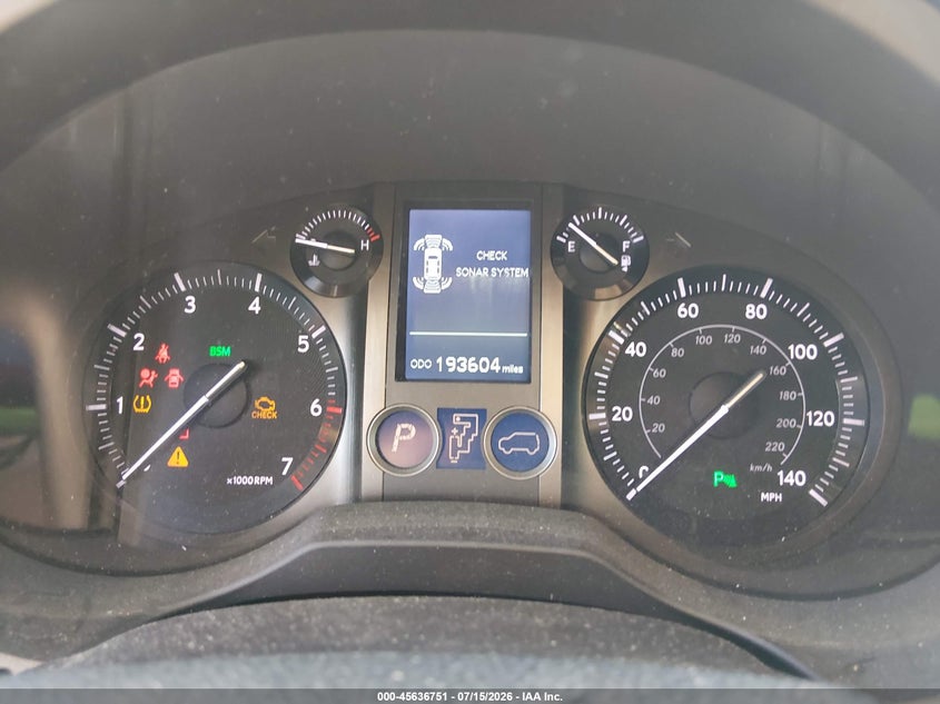 2014 LEXUS GX 460 auction photo 7