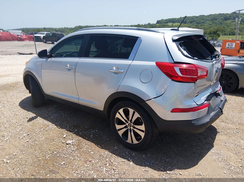 2012 Kia Sportage Ex VIN: KNDPC3A26C7261068 Lot: 45636761