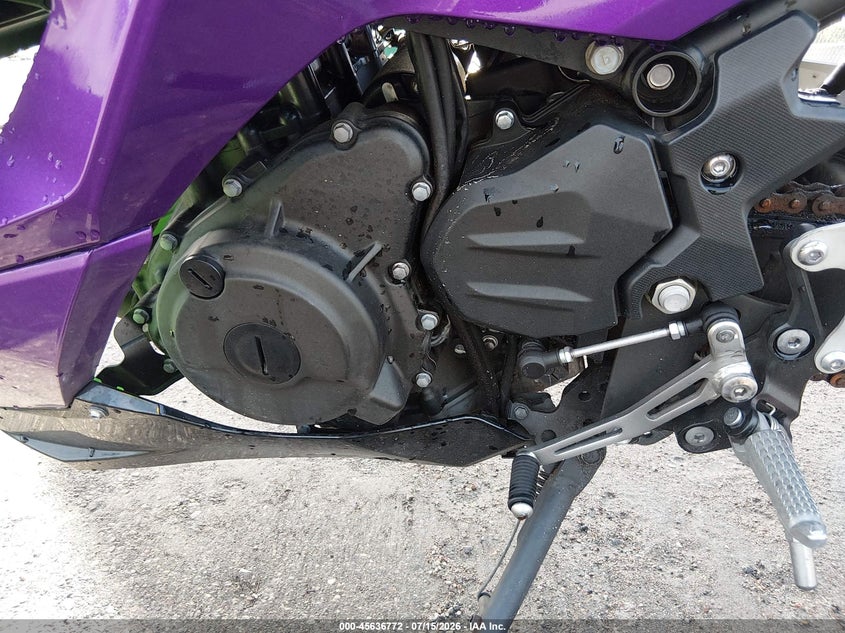 2025 Kawasaki Ex500 A/B VIN: ML5EXGJ19SDA50888 Lot: 45636772