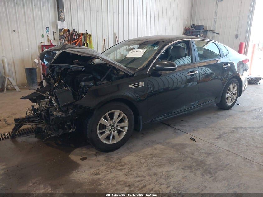 Vin: 5xxgt4l35gg047861, lot: 46135281, kia optima lx 20162
