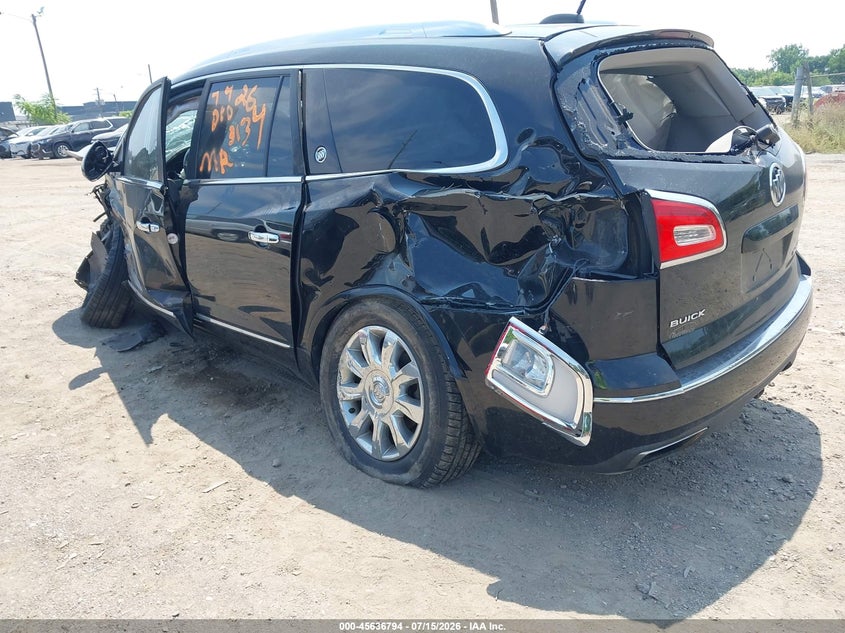 Vin: 5gakrbkd3hj153134, lot: 46135295, buick enclave leather 20173