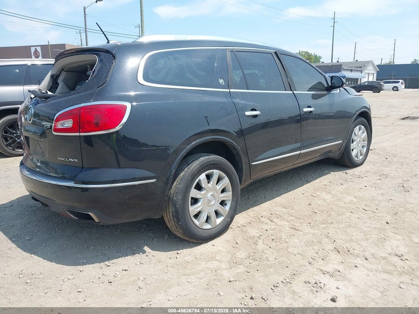 Vin: 5gakrbkd3hj153134, lot: 46135295, buick enclave leather 20174