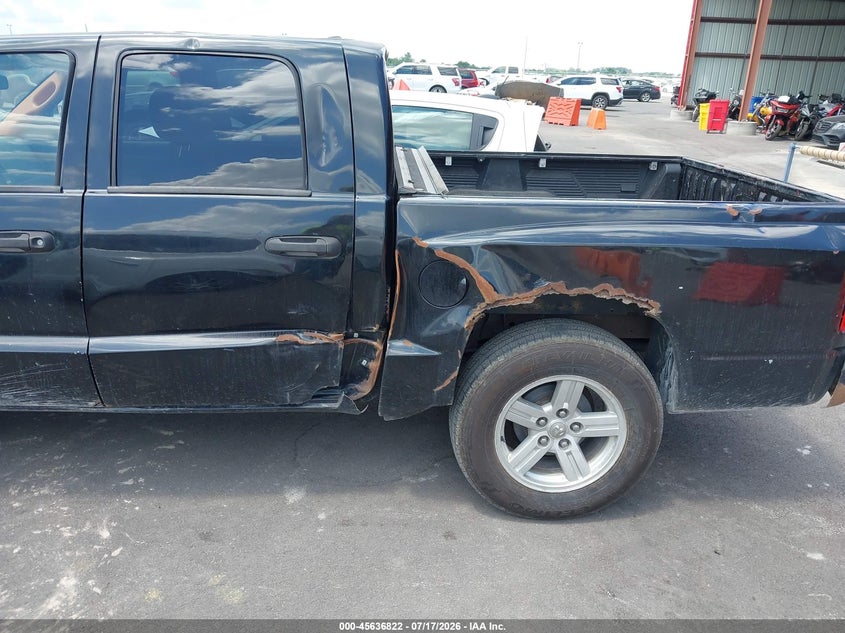 2007 Dodge Dakota Slt VIN: 1D7HW48P77S237180 Lot: 45636822