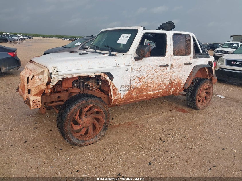 2018 JEEP WRANGLER UNLIMITED auction photo 2