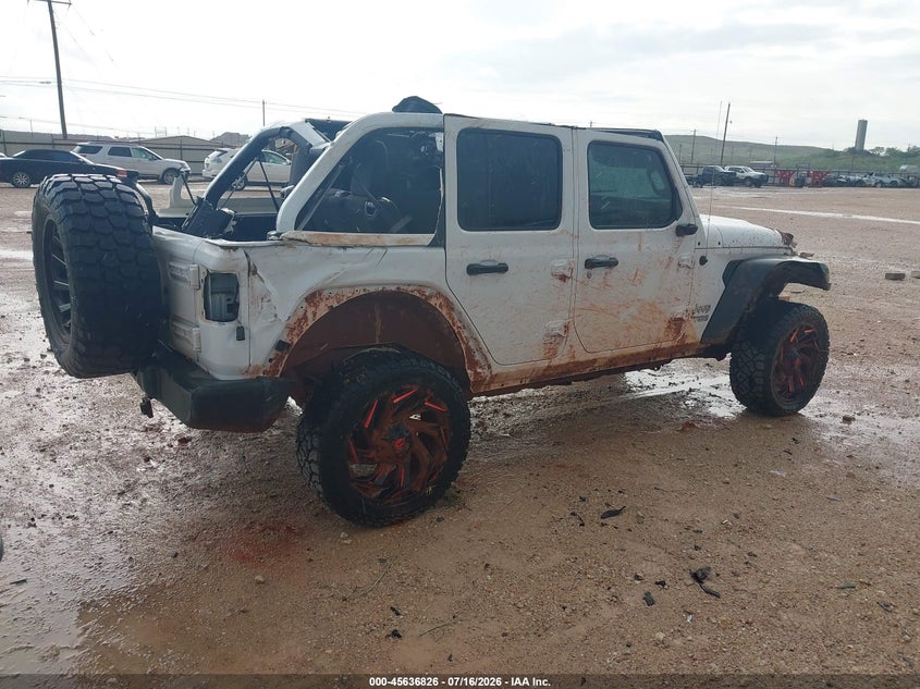 2018 JEEP WRANGLER UNLIMITED auction photo 4