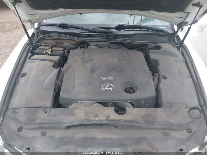 2008 Lexus Is 250 VIN: JTHBK262085076595 Lot: 45636869