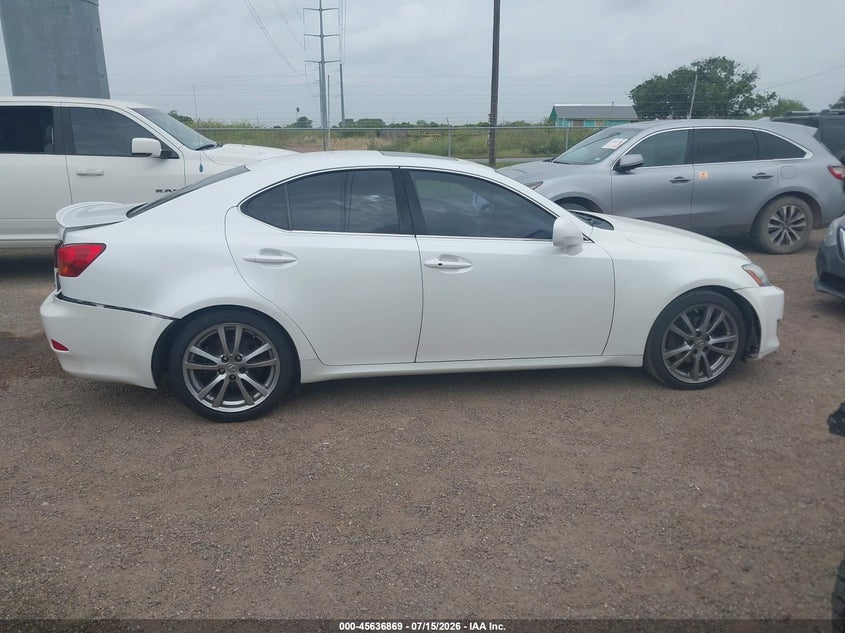 2008 Lexus Is 250 VIN: JTHBK262085076595 Lot: 45636869