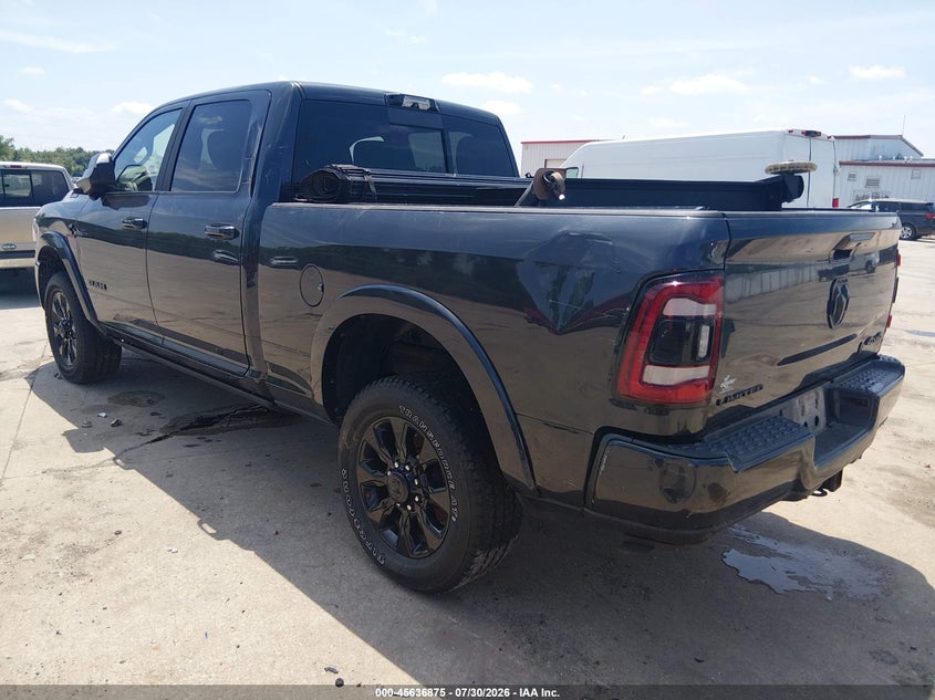 Vin: 3c6ur5sl3mg694803, lot: 46135376, ram 2500 limited  4x4 6'4 box 20213