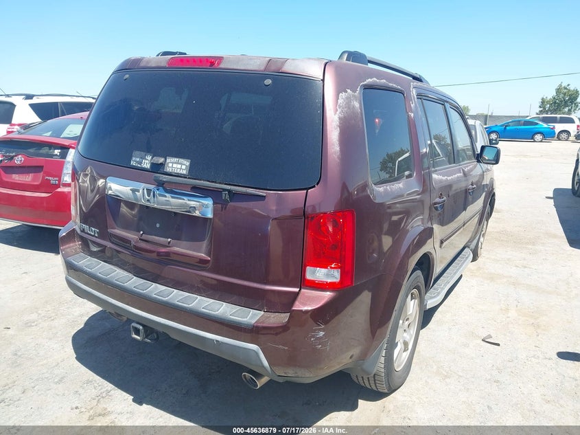 Vin: 5fnyf3h62bb009332, lot: 46135380, honda pilot ex-l 20114