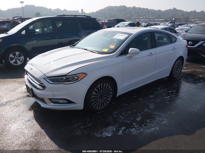 2017 Ford Fusion Se VIN: 3FA6P0H98HR187322 Lot: 45636901