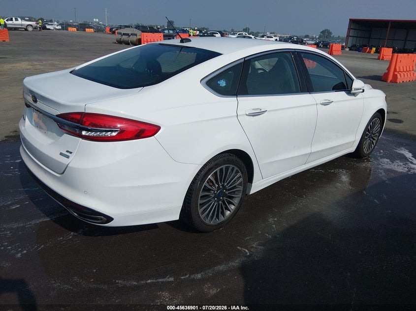 2017 Ford Fusion Se VIN: 3FA6P0H98HR187322 Lot: 45636901