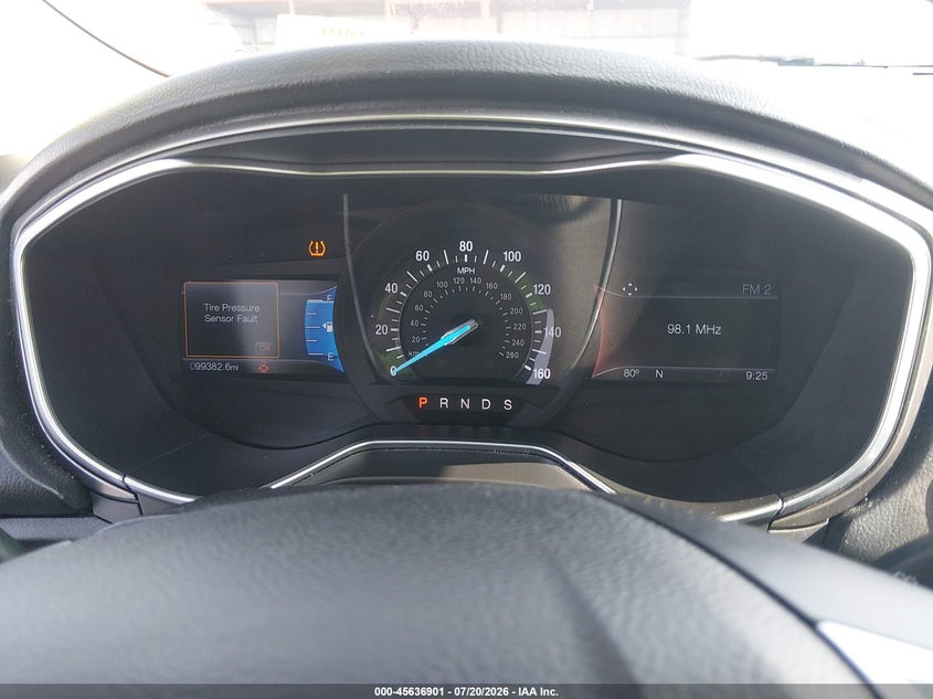 2017 Ford Fusion Se VIN: 3FA6P0H98HR187322 Lot: 45636901