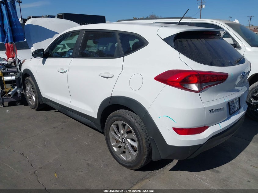 Vin: km8j23a43ju754260, lot: 46135403, hyundai tucson se 20183