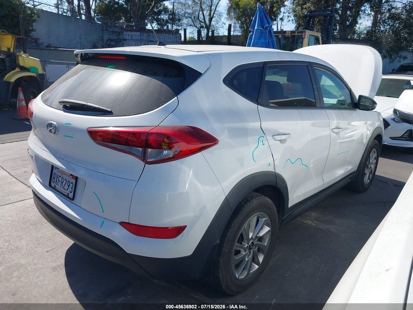 Vin: km8j23a43ju754260, lot: 46135403, hyundai tucson se 20184