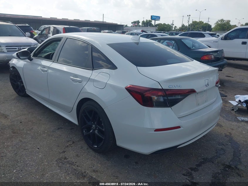2025 HONDA CIVIC auction photo 3