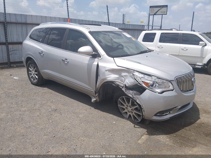 Vin: 5gakrbkd2gj313809, lot: 46135421, buick enclave leather 2016 img_1