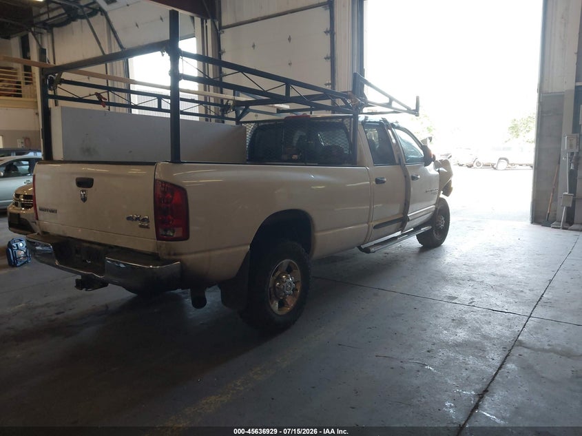 DODGE RAM 3500 2006 VIN 3D7LX38C06G162326