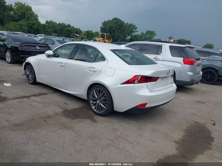 Vin: jthcm1d2xg5014700, lot: 46135431, lexus is 300 20163
