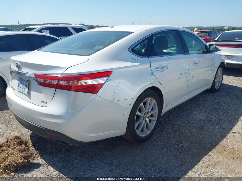 Vin: 4t1bk1eb2du011868, lot: 46135456, toyota avalon xle touring 20134