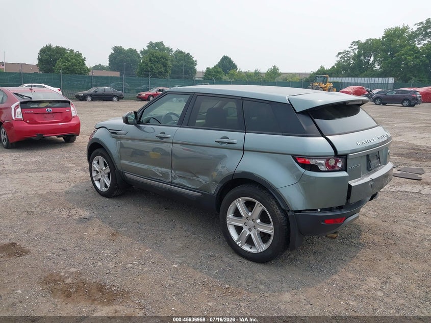 Vin: salvp2bg3fh059070, lot: 46135459, land rover range rover evoque pure 20153