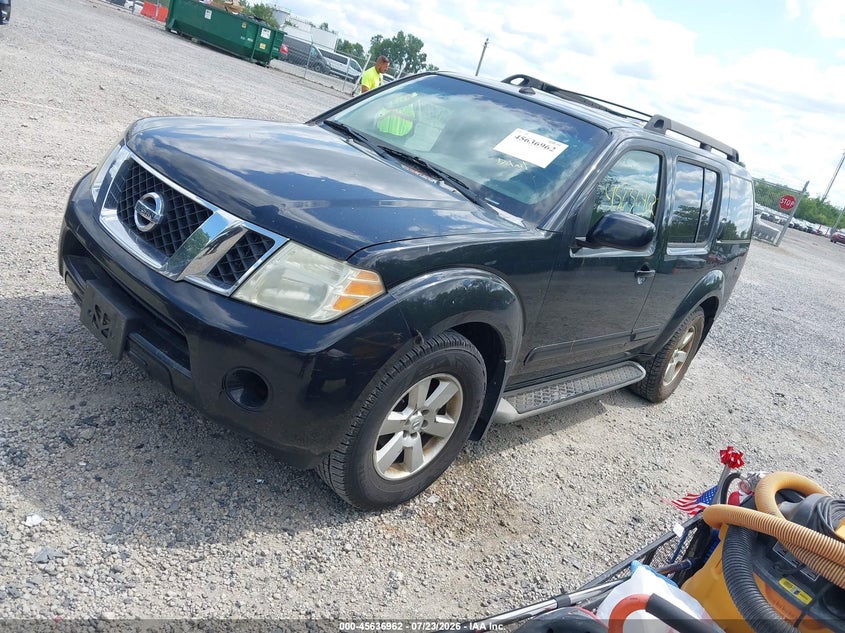 2008 NISSAN PATHFINDER auction photo 2