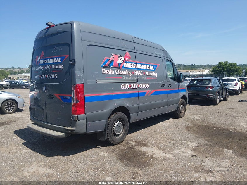 2020 MERCEDES-BENZ SPRINTER 2500 auction photo 4