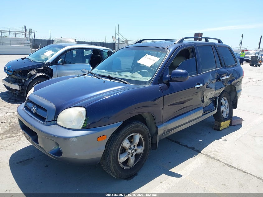 2005 HYUNDAI SANTA FE auction photo 2