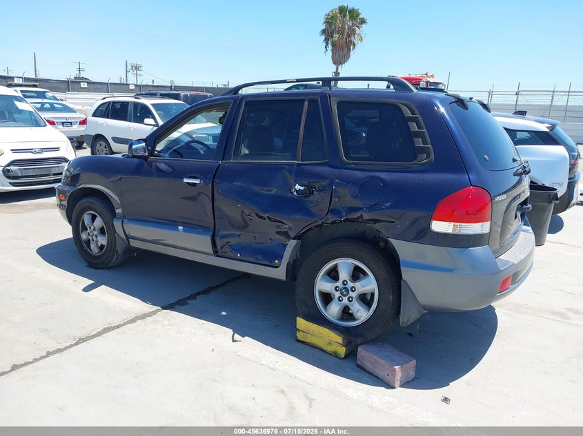 2005 HYUNDAI SANTA FE auction photo 3