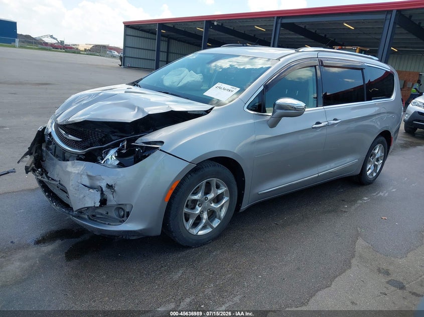 Vin: 2c4rc1gg9hr747928, lot: 46135490, chrysler pacifica limited 20172