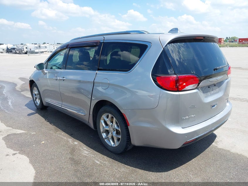 Vin: 2c4rc1gg9hr747928, lot: 46135490, chrysler pacifica limited 20173
