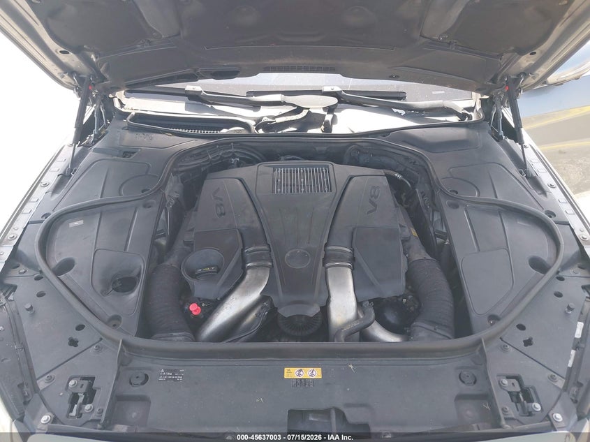 2015 Mercedes-Benz S 550 VIN: WDDUG8CB5FA141339 Lot: 45637003