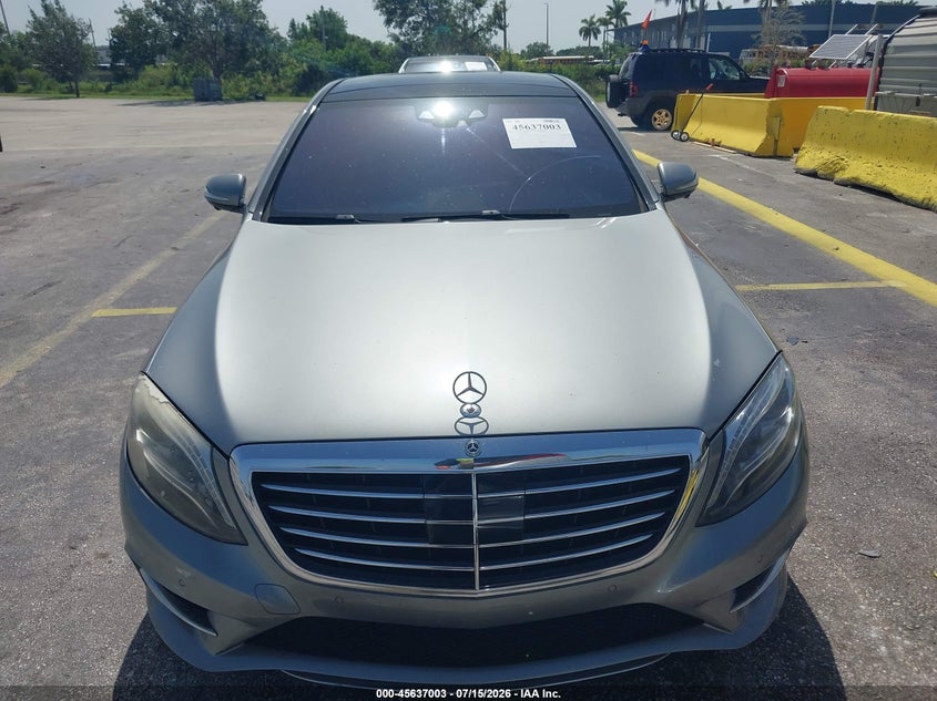 2015 Mercedes-Benz S 550 VIN: WDDUG8CB5FA141339 Lot: 45637003
