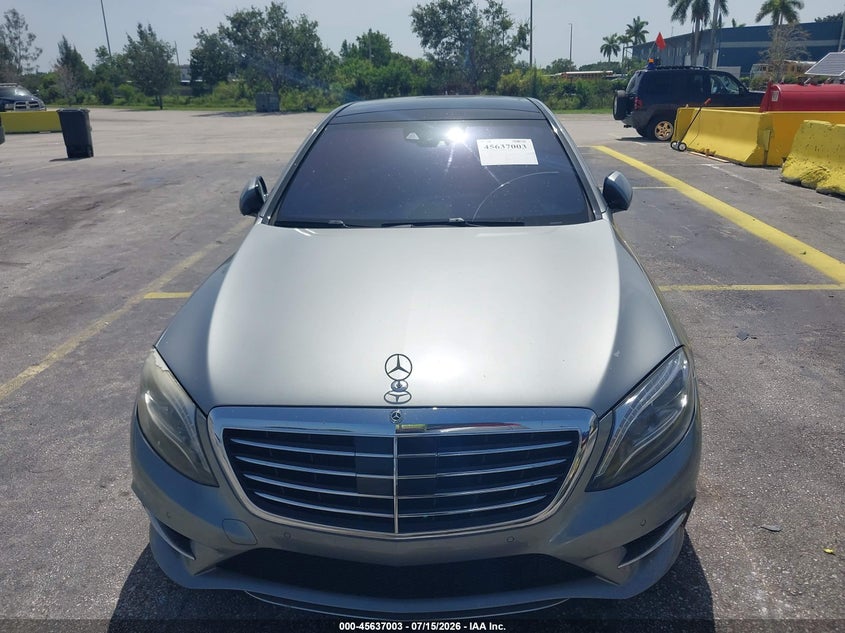 2015 Mercedes-Benz S 550 VIN: WDDUG8CB5FA141339 Lot: 45637003