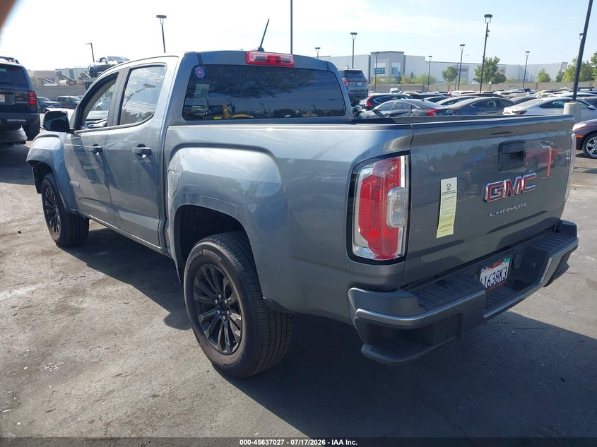 Vin: 1gtg5bea9m1137094, lot: 46135528, gmc canyon 2wd  short box elevation standard 20213