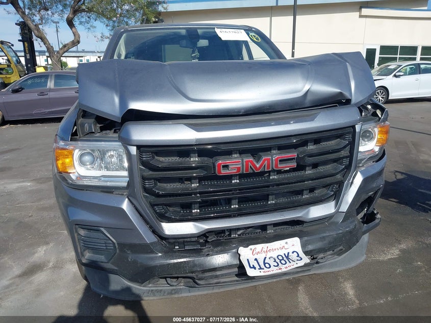 2021 GMC Canyon 2Wd Short Box Elevation Standard VIN: 1GTG5BEA9M1137094 Lot: 45637027