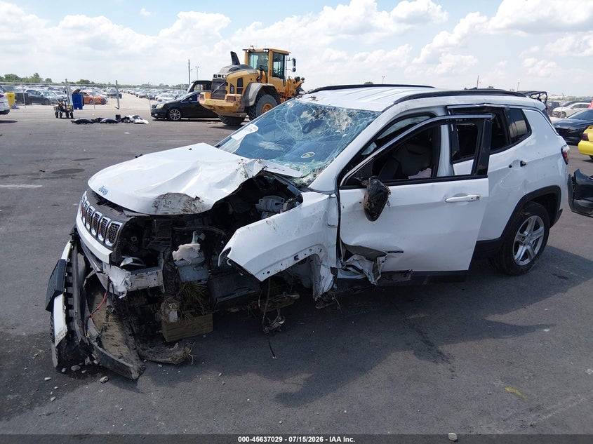 Vin: 3c4njdbnxpt561726, lot: 46135530, jeep compass latitude 4x4 20232