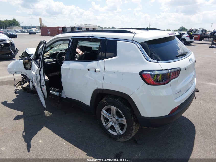 Vin: 3c4njdbnxpt561726, lot: 46135530, jeep compass latitude 4x4 20233