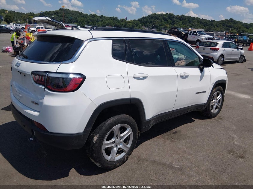 Vin: 3c4njdbnxpt561726, lot: 46135530, jeep compass latitude 4x4 20234