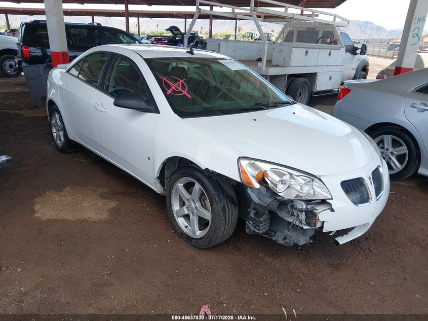2009 PONTIAC G6 auction photo 1
