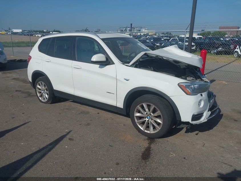 Vin: 5uxwx9c54f0d45236, lot: 46135533, bmw x3 xdrive28i 2015 img_1